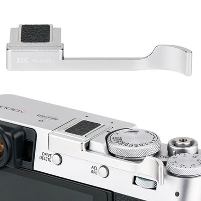 X100VI Metal Thumb Up Grip for Fujifilm X100VI XE4 XE3 X100V X100F - Silver