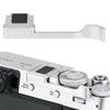 X100VI Metal Thumb Up Grip for Fujifilm X100VI XE4 XE3 X100V X100F - Silver view 1