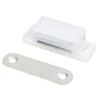 uxcell Pack of 10 Plastic Housing Plate Door Magnetic Catch Latch view 3