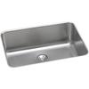 Elkay ELUH241610PD Lustertone Classic Single Bowl Undermount Stainless Steel Sink with Perfect Drain view 1