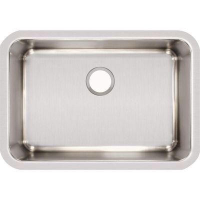 Elkay ELUH241610 Lustertone Classic Single Bowl Undermount Stainless Steel Sink