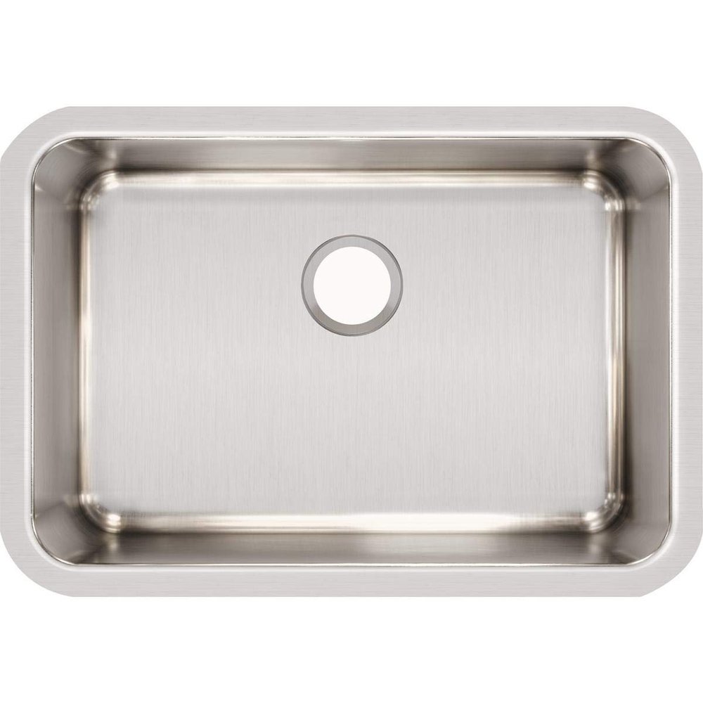 Elkay ELUH241610 Lustertone Classic Single Bowl Undermount Stainless Steel Sink