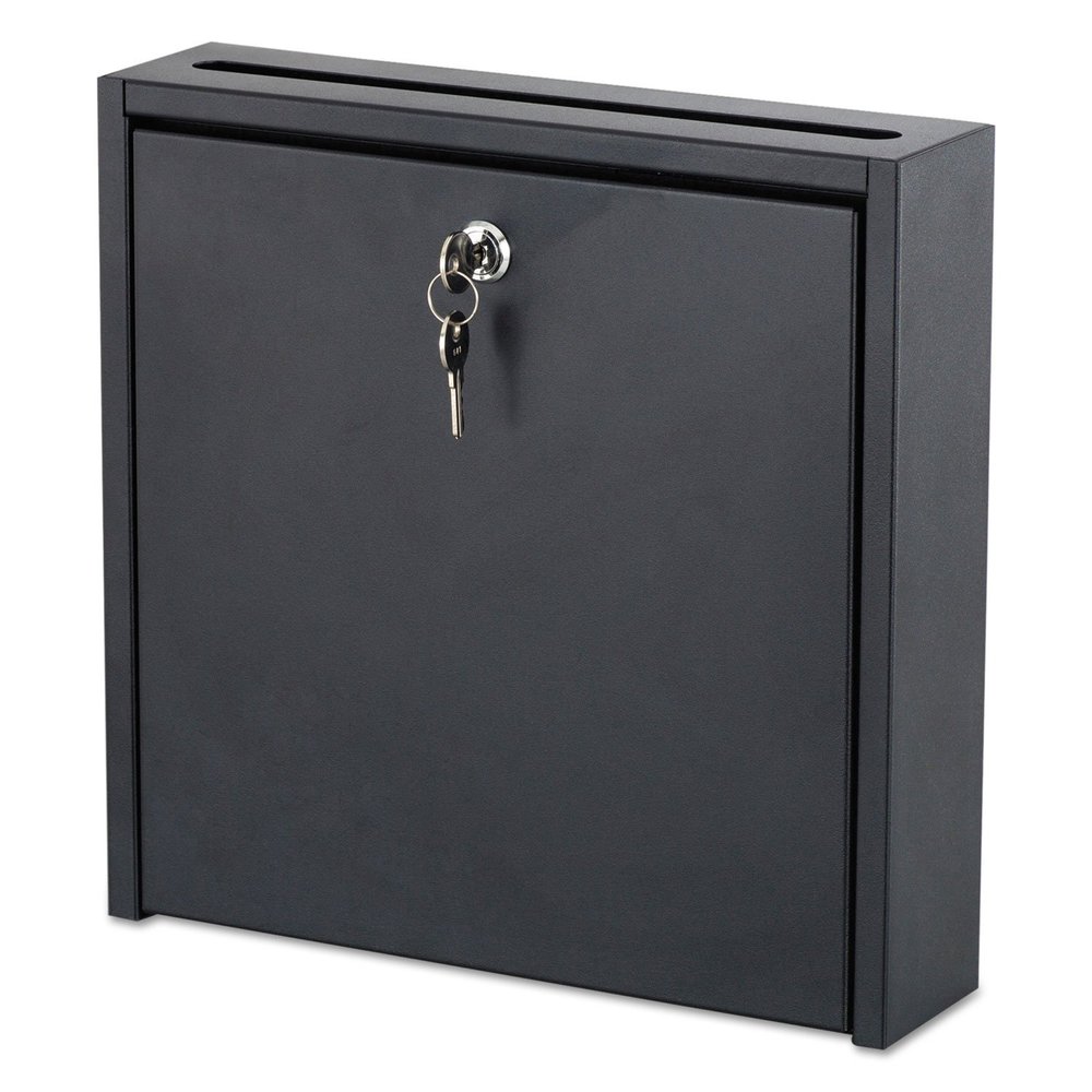 Safco Products 4258BL Inner Office Mailbox, Small, Black