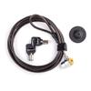 Ruban Security Hardware Cable Lock Kit - Universal Compatibility for Monitors, Laptops,MacBooks, Tablets,Galaxy Tab,iPad, iPhone, Android, Cell Phones view 2