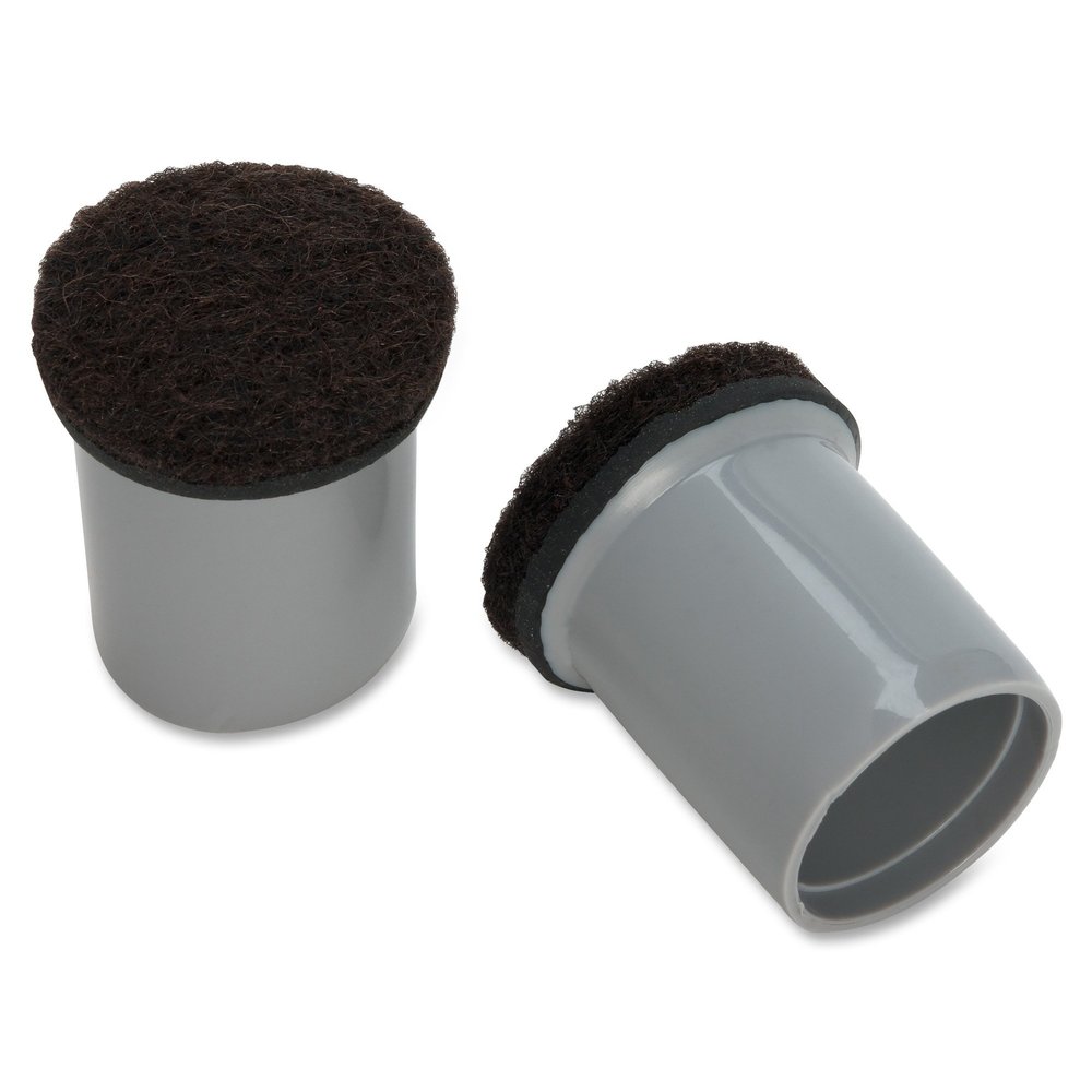 Lorell LLR49323 Replacement Chair Tips with Felt