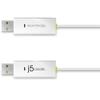 USB 2.0 Wormhole KM Switch JUC100 view 2