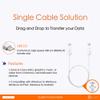 USB 2.0 Wormhole KM Switch JUC100 view 4