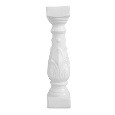 Baluster Leg White Ceramic Balustrade Part 24" High Decorative Stair Railing Balusters | Renovators Supply Manufacturing