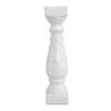 Baluster Leg White Ceramic Balustrade Part 24" High Decorative Stair Railing Balusters | Renovators Supply Manufacturing view 1