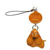 Vanca.com American Cocker Spaniel Dog Leather Dog mobile/Cellphone Charm VANCA CRAFT-Collectible Cute Mascot Made in Japan view 1