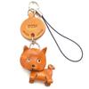 Shiba Dog Leather Dog Earphone Jack Accessory/Dust Plug/Ear Cap/Ear Jack *VANCA* Made in Japan #46758 view 1