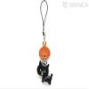 Shiba Dog Black Leather Dog mobile/Cellphone Charm VANCA CRAFT-Collectible Cute Mascot Made in Japan view 3