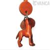 Vanca.com Weimaraner Leather Dog mobile/Cellphone Charm VANCA CRAFT-Collectible Cute Mascot Made in Japan view 2