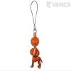 Vanca.com Weimaraner Leather Dog mobile/Cellphone Charm VANCA CRAFT-Collectible Cute Mascot Made in Japan view 3