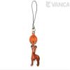 Vanca.com Whippet Terrier Leather Dog mobile/Cellphone Charm VANCA CRAFT-Collectible Cute Mascot Made in Japan view 3