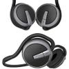Soundbot SB221 HD Wireless Bluetooth 4.0 Sports-Active Headphones for 20Hrs Music Streaming & 25Hrs HandsFree Calling with Sweat Resistant Ergonomic Secure-Fit Design & Voice Command Support, Black view 1