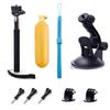 Action Camera Accessories Kit Compatible with Gopro Hero 13 12 11 10 9 8/AKASO EK7000/Brave 4/Brave 7 LE/DJI Osmo Action 5 pro/ODDV/Xilecam, Selfie Stick Suction Cup Mount Floating Handle Grip view 2