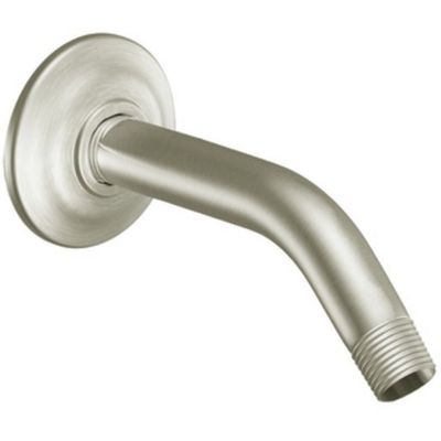 Kissler 776-0006BN Shower Arm and Flange, Brushed Nickel