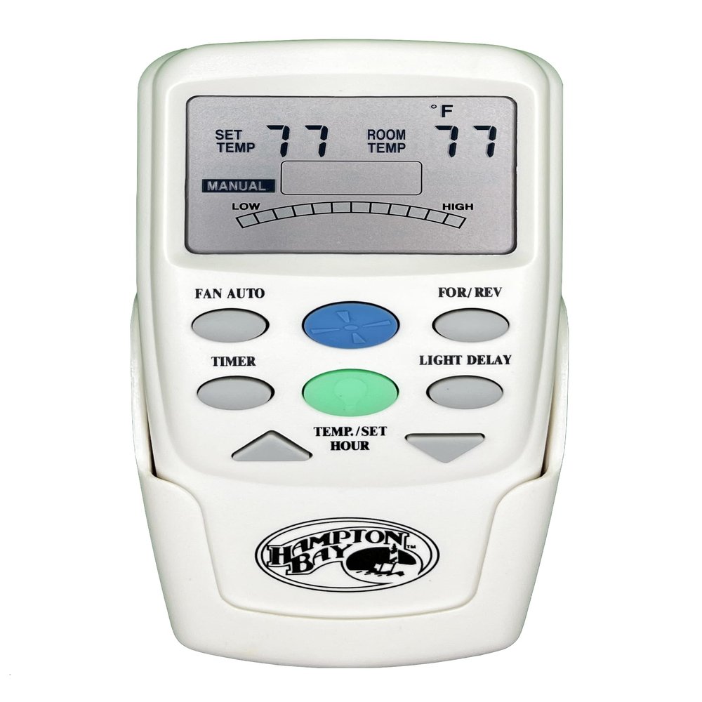 Hampton Bay CHQ7096T Thermostatic Remote Control with Green Light Button