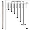 Kichler 360002SNB Accessory Fan Down Rod 24-Inch, Satin Natural Bronze view 2
