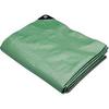 Hygrade Heavy Duty Super Cover Poly Tarp, 10 Mil, Green/Black, 20'L X 25'W view 1