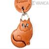 Persian Leather Cat Goods mobile/Cellphone Charm VANCA CRAFT-Collectible Cute Mascot Made in Japan view 3