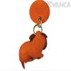 Scottish Fold Leather Cat Goods Mobile/Cellphone Charm VANCA Craft-Collectible Cute Mascot Made in Japan view 2