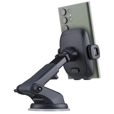 Encased Phone Holder Car Mount for Samsung Galaxy S23 Ultra / S23 Plus / S22 Ultra (Windshield and Dash Mountable) Compatible with Note 10 / 20 Ultra