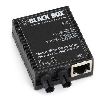Black Box LMC402A, Multimode Media Converter w/SC