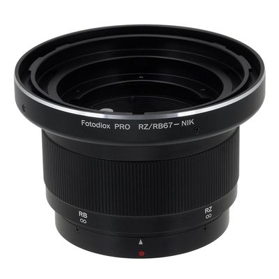Fotodiox Pro Lens Mount Adapter Compatible Mamiya RB67 and RZ67 Lenses to Nikon F-Mount Cameras