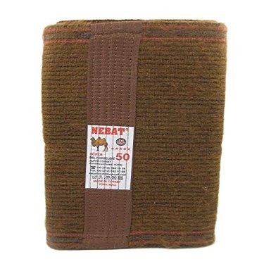 BlueArrowExpressWool Warming/Supporting Camel's Back Belt - Sciatica, Osteohondrosis,Spine Injury & More (XXLarge)