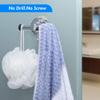 BOPai Stylish Suction Cup Hooks for Shower, Chrome view 3