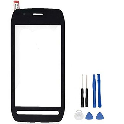 3.5'' For Nokia 603 n603 Black Touch Screen Digitizer Sensor Front Glass Lens panel