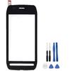 3.5'' For Nokia 603 n603 Black Touch Screen Digitizer Sensor Front Glass Lens panel view 1