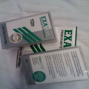 Exabyte 180093 8mm 112M DDS Ctdg 5/10GB Single Tape Tandberg Data (180093) Media MP Cartridge 5GB Model: by Exabyte
