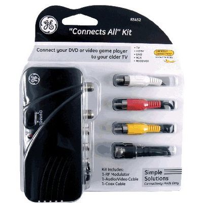 Jasco 73452 Video Modulator Kit Connects All 6'