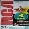 RCA T-120H VHS Video Cassette 120-Minutes (3-Pack) Blank Tapes Standard Grade by RCA view 1