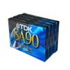 TDK SA 90 High Bias Ultimate CD Performance Blank Audio Cassettes, 4 Pack view 1