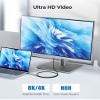 Cable Matters [Intel Certified] 20Gbps Thunderbolt 3 Cable - 6.6ft, USB-C Thunderbolt Cable, Supports 100W Charging, 8K Video, and Data Transfer, Black view 3