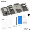 iPhone 6 Plus Case, 6s Plus SaharaCase Protective Kit (Clear) + [ZeroDamage Tempered Glass Screen Protector] Rugged Slim Fit Cover [Shock-Absorbing Reinforced Bumper] Scratch-Resistant Hard Back view 3