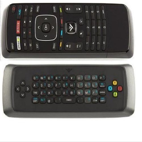 NEW Vizio Dual side keyboard QWERTY Remote Control XRV1D3 for M420SV M470SV M550SV M420SL M470SL M550SL M370SR M420SR M420KD E551VA M3D650SV M3D550SL M3D470KD M3D550KD; E3D320VX E3D420VX E3D470VX