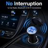 Cliff Top 12V/24V Dual USB Car Charger 3.3A Truck Motorcycle Marine Black view 2