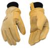 Kinco, 901-L, Men's Pigskin Leather Ski Glove, HeatKeep Thermal Lining, Draylon Thread, Large, Golden, with Nikwax Waterproof Wax, Large view 1