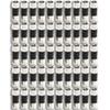 50-Pack RG6 Quad Compression Connectors PPC EX6XL Approved for Most Satellite or Cable Coax view 1