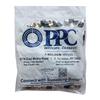 50-Pack RG6 Quad Compression Connectors PPC EX6XL Approved for Most Satellite or Cable Coax view 2