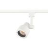White Stepped Cylinder GU10 Track Head for Juno Track System view 2