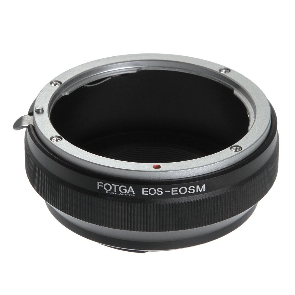 Fotga Lens Mount Adapter for Canon EOS EF EF-S Mount Lens to EOS EF-M Mount M M2 M3 M5 M6 II M10 M50 M100 M200 Mirrorless Camera