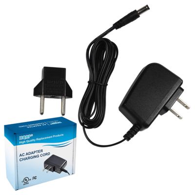 HQRP AC Adapter Compatible with Fishman 910-R, Aura Spectrum D.I Acc-BLE-POW Replacement, Power Supply Cord + Euro Plug Adapter