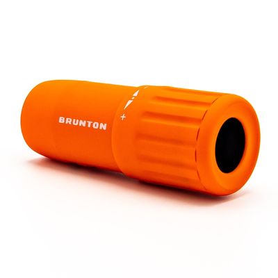 Brunton Echo Monocular 7x18  Compact Lightweight Pocket Scope for Travel and Hiking  Orange