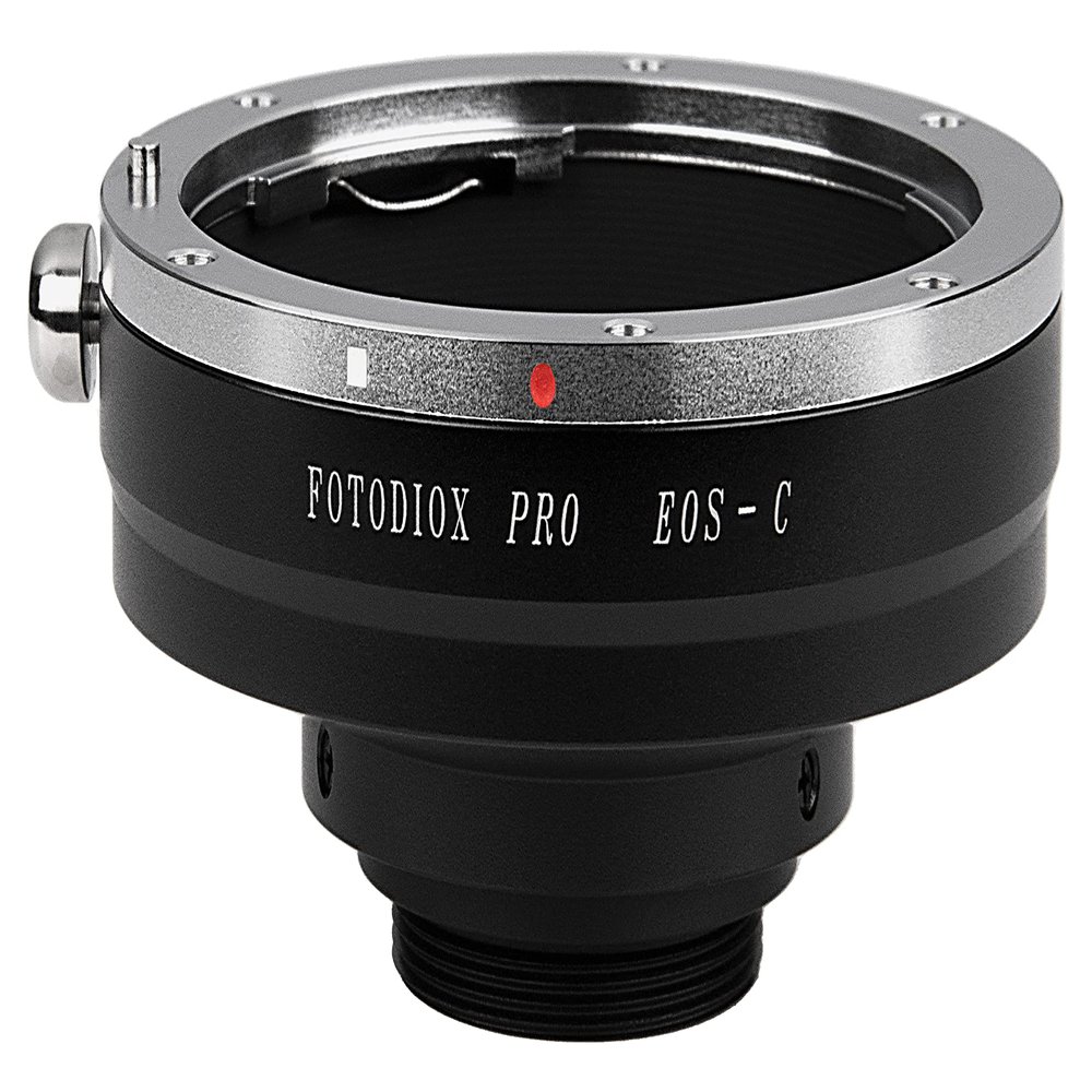 Fotodiox Pro Lens Mount Adapter Compatible with Canon EOS EF and EF-S Lenses to C-Mount Cameras